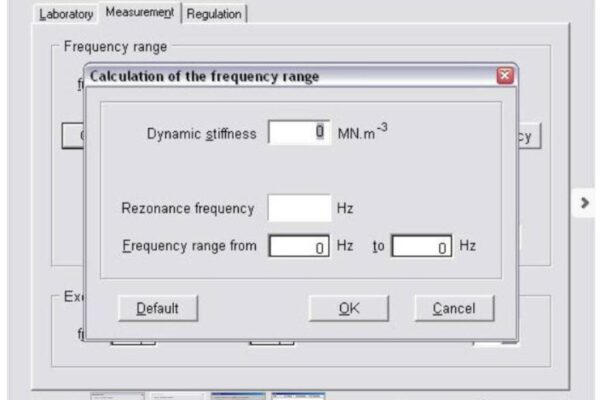 System do pomiaru sztywności dynamicznej